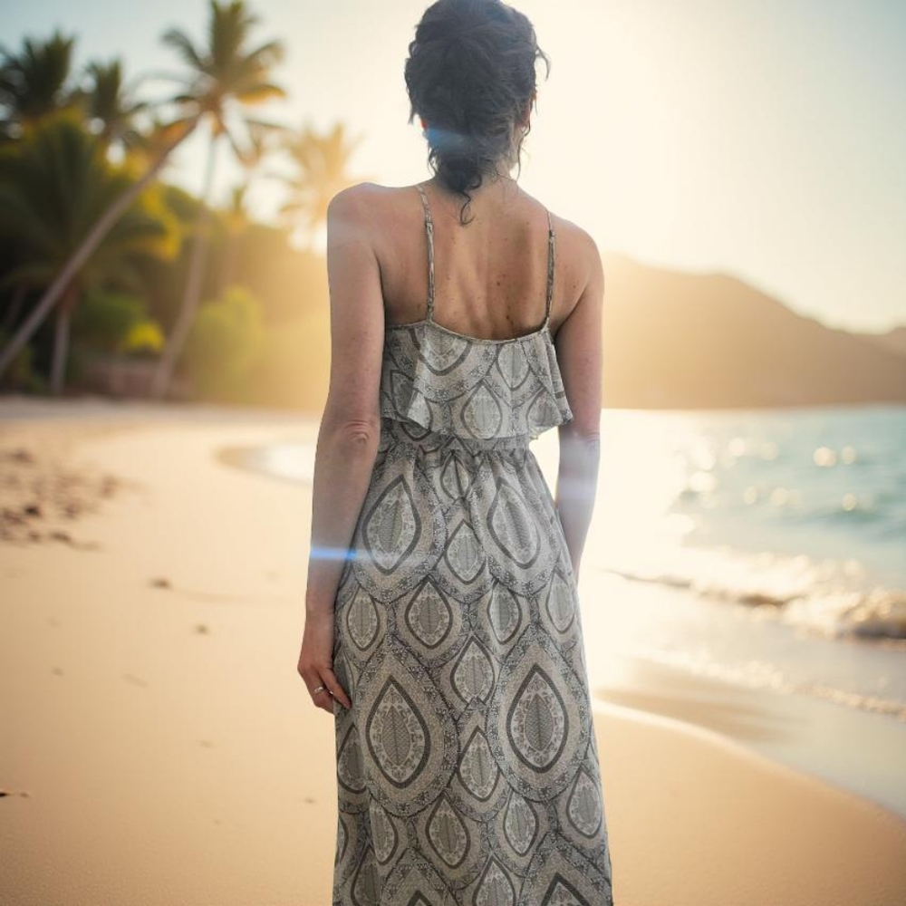 Flowy Patterned Maxi